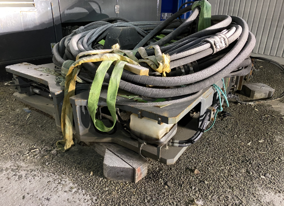 BRUGT ICE 1423 C hydraulisk vibrator + ICE 400RF Power Pack